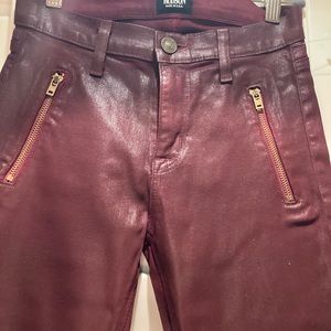 (NWT) Hudson Burgundy colored jeans